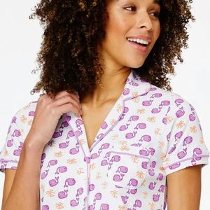 NWT Roller Rabbit Moby Pajamas, small and XS